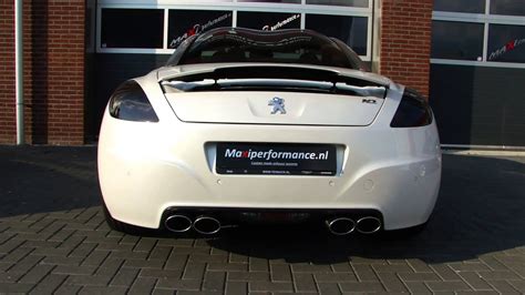 Peugeot Rcz Thp Duplex Sport Exhaust System By Maxiperformance