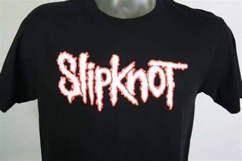 Slipknot Officially Licensed Spell Out Logo Black R Gem