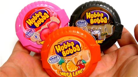 Hubba Bubba Bubble Tape - Mega Long 3x Orange, Cola Par... | Doovi