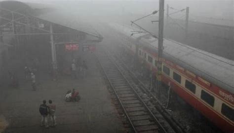 Dense Fog Engulfs Northern India Several Trains Flights Delayed Due To Poor Visibility India