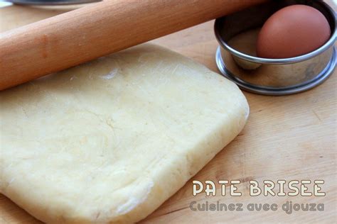 Pâte brisée maison facile recette pour tarte sucrée ou salée