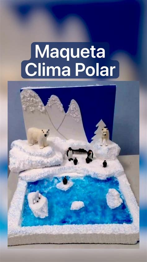 Maqueta Clima Polar Artic Ecosystem Idea Ecosystem Childcare