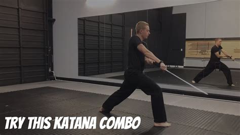 Advanced Sword Combo #1 - Katana Training - YouTube