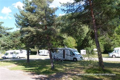 Saint Jean Saint Nicolas Aire Pour Camping Cars La Petite Iscle