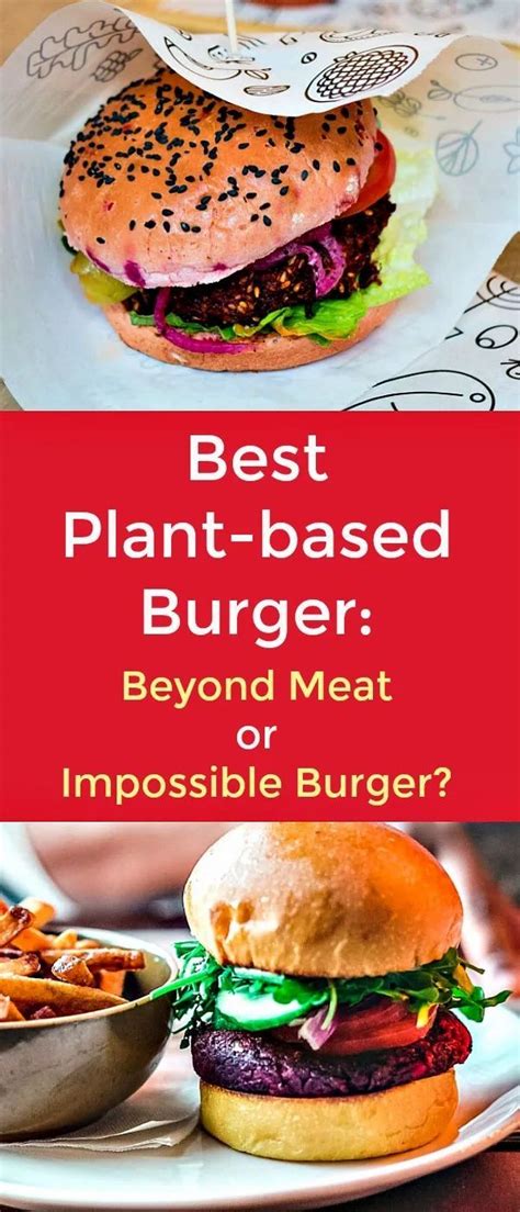 Best Plant Based Burger Beyond Meat Or Impossible Burger Plant