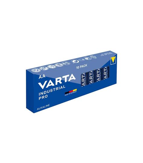 Set X Aa Baterii Alcaline Lr Industrial Pro Varta Mignon