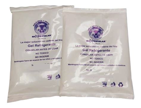 Gel Refrigerante Gel Pack Sustituto De Hielo Gr Pzas Todo