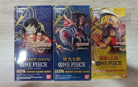 One Piece TCG OP 01 OP 03 OP 04 Janks Hobbies Toys Toys Games On