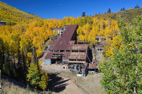 Silver King Mine Mill Autumn Photo Print