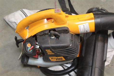 Poulan Pro Bvm200fe Handheld Blower Property Room