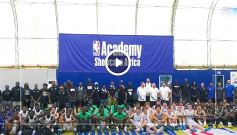 VIDEO NBA Academy Amadou Gallo Fall vante les mérites de la