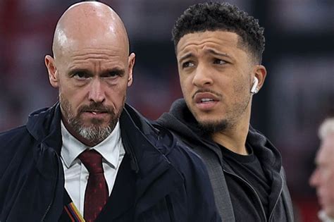 Departing Man Utd Coach Lifts Lid On What Happened Between Jadon Sancho