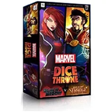 Jual Marvel Dice Throne Black Widow Vs Doctor Strange Ard Game Shopee