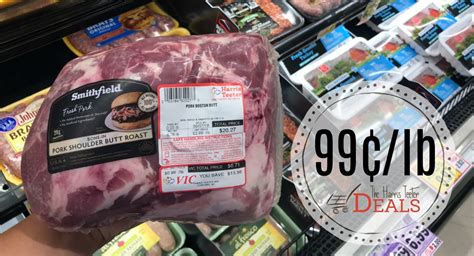 Smithfield Boston Butt 99¢ Lb The Harris Teeter Deals