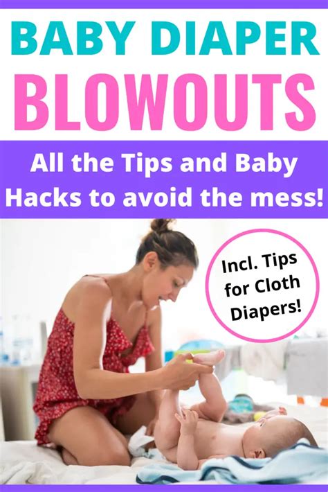 26 Best Baby Diaper Blowout Hacks & Tips (NO more Mess!) - Conquering Motherhood