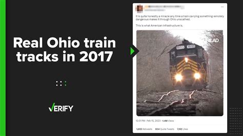 Video shows Ohio bendy train tracks that have been repaired ...