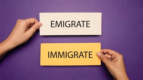 Immigrate Emigrate And Migrate Whats The Difference Sbs English