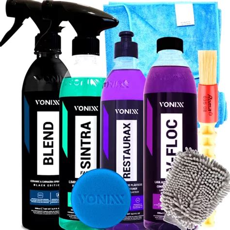 Shampoo Para Veh Culo Vonixx Cera Blend Black Para Carros Escuros Preto