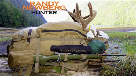 How To Hunting Randy Newbergs Bag Dump Base Hunting Gear Package