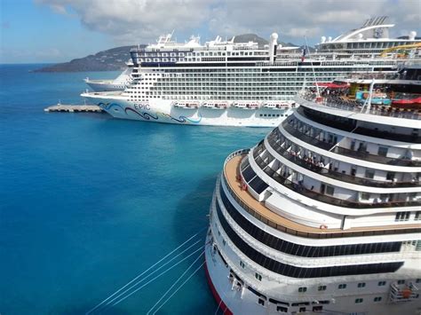 FIVE CRUISE SHIPS AND NEARLY 20000 GUESTS VISIT ST MAARTEN | St ...