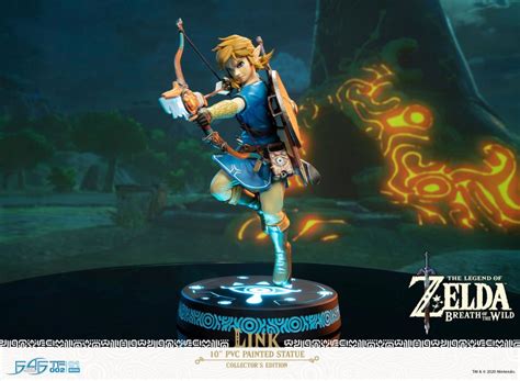 The Legend Of Zelda Breath Of The Wild Link Statue Collector S Edition