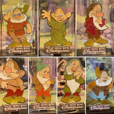 46090 Snow White Sleepy Dopey Bashful Doc Happy Sneezy Grumpy Seven Dwarfs Limited