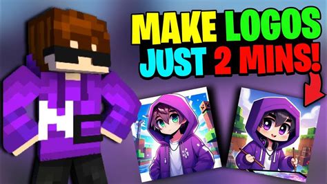 How To Make Ai Minecraft Logos In Just 2mins Just One Click Youtube