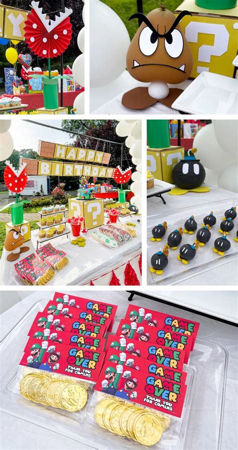 Mario Bros Birthday Party Ideas Mario Kart Party Super Mario Bros