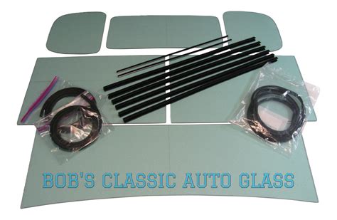 1928 1929 Ford Model A Coupe Classic Auto Glass And Seals Vintage New Classic Flat Bob S Classic