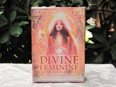 The Divine Feminine Oracle Deck Cards And Guidebook By Meggan Etsy