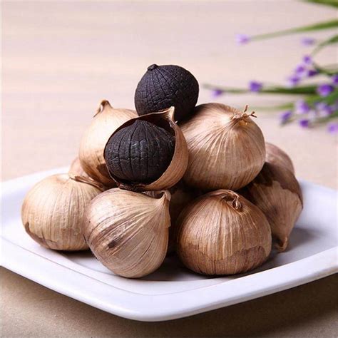 100g500g 90 Day Fermentation Single Clove Black Garlic Blood Sugar