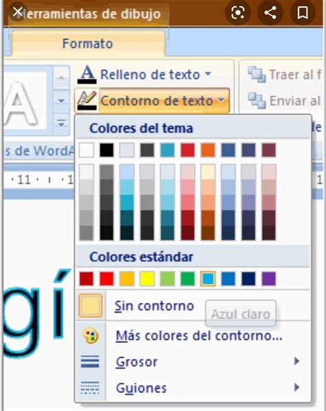 Como Puedo Cambiar El Color Y Grosor De Contorno En Una Forma De Un