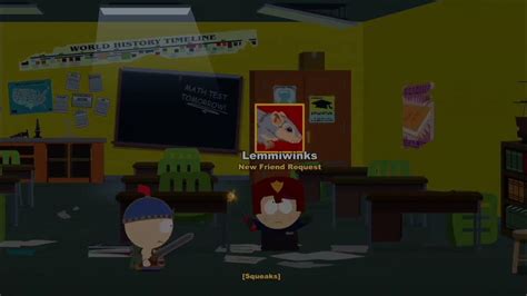 South Park The Stick Of Truth 2014 Lemmiwinks Friend Request Youtube