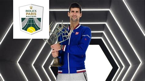 Novak Djokovic The Masters Of Paris Rolex Paris Masters Youtube