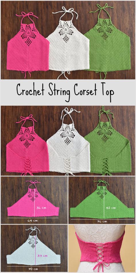 Crochet String Corset Top Pretty Ideas