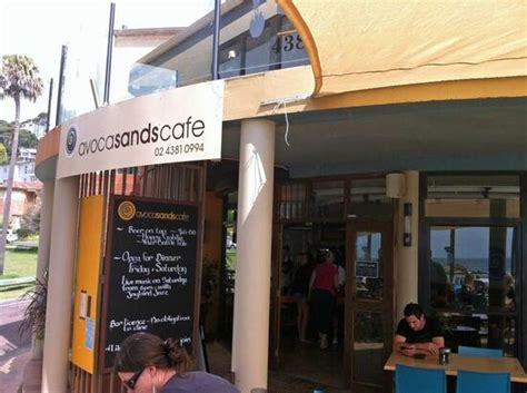 Menu at Avoca Sands Café ~ Bar, Avoca Beach