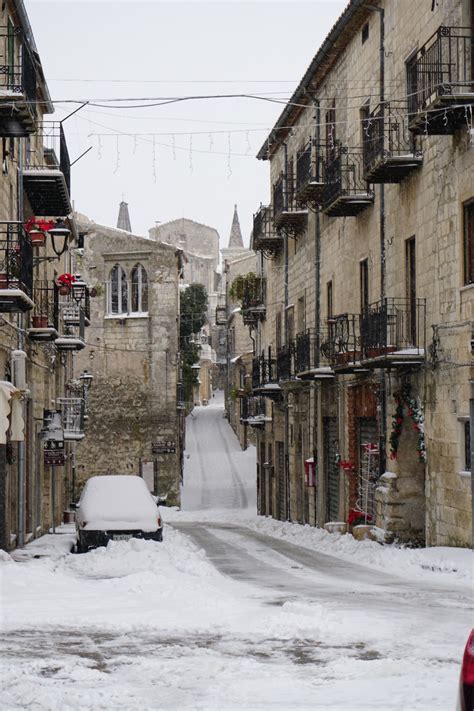 Mezza Sicilia Tra Freddo E Neve Si Imbianca Anche Palermo Giornale