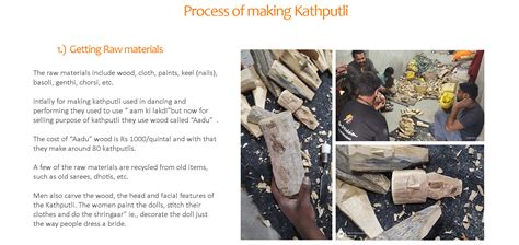 Documentation OF Kathputli Art on Behance