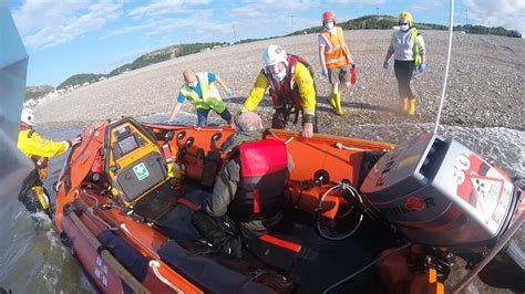 Llandudno Inshore Lifeboat Responds To Emergency Call For A Capsized