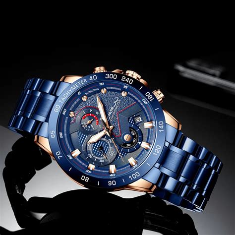 Crrju Fashion Men Watches Top Luxury Brand Chronograph Wristwatch Male Waterproof Sport Quartz