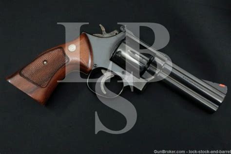 Smith Wesson S W Model No Dash Magnum Blued Da Sa