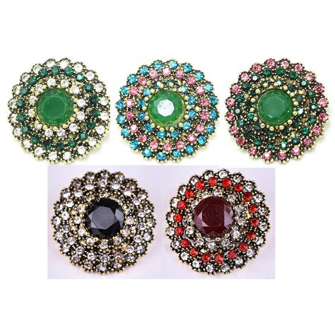 10pcs Lot Jayna Ginger Snaps Jewelry 18mm Charm Rhinestone Snap Button