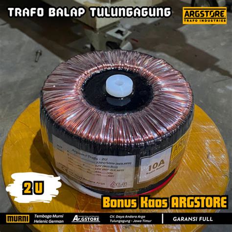 Jual Trafo Toroid Donat 10A 55V CT Murni Spesifikasi Balap Kab