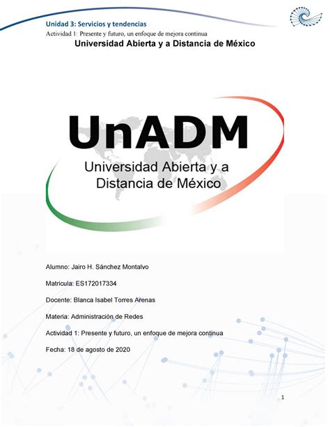 KADR U3 A1 JASM Ejercicios Para El Estudio De La Actividad Warning