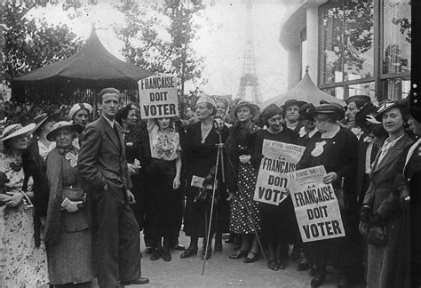 1937 Les « Actions Féministes Histoire Analysée En Images Et