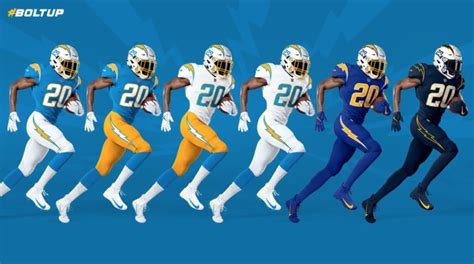 Los Angeles Chargers Unveil New Uniforms (PICS)