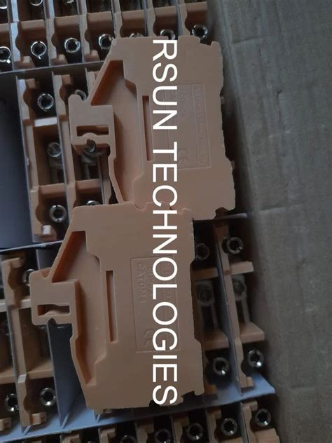 Elmex Ct Terminal Block Model No Catd M Din Rail Mounting At