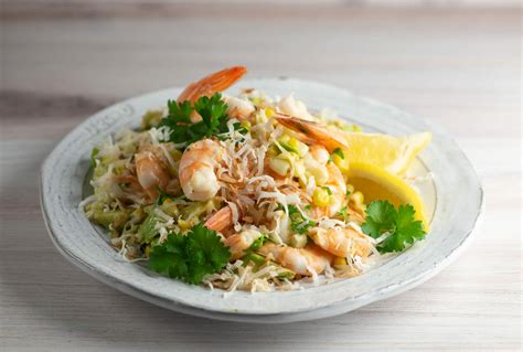 Coconut Shrimp Salad - Framed Cooks