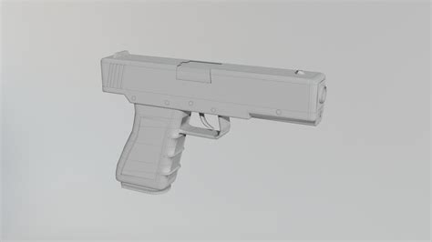 ArtStation - Pistol 3d model | Resources