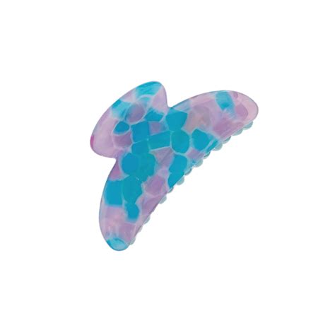 Toto Clip In Sheer Bubblegum Tort Hairware